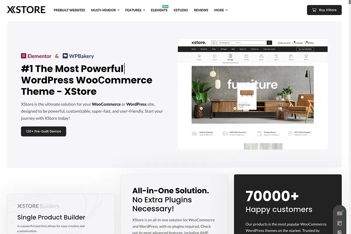 XStore: WordPress e-Ticaret Teması