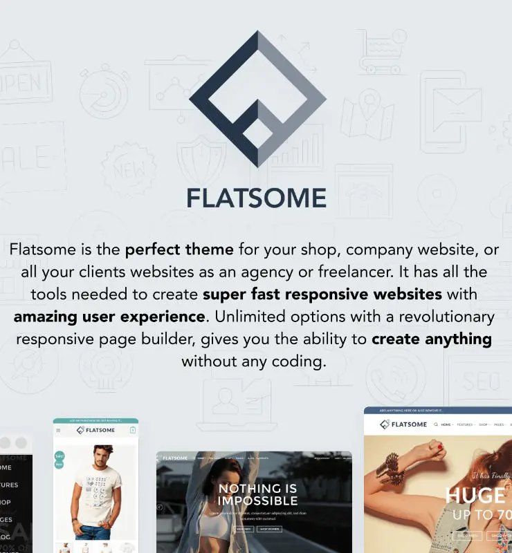 Flatsome! WordPress e-Ticaret Teması