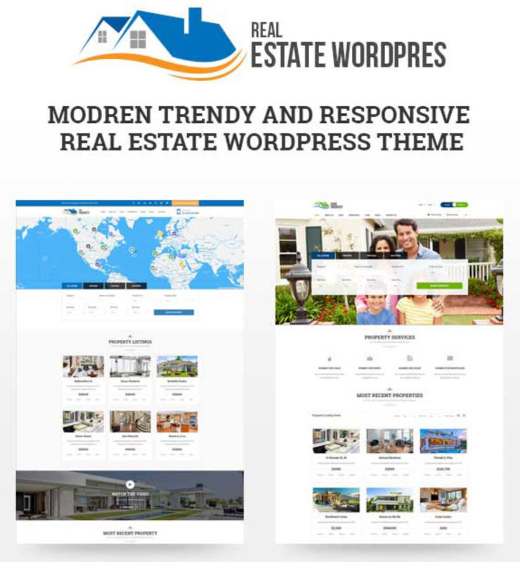 Real Estate! WordPress Emlak Teması | WP Kurulum Real Estate! WordPress Emlak Teması