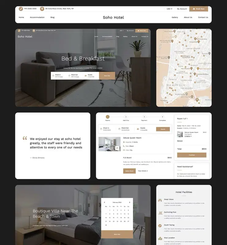 Soho Hotel! WordPress Hotel Teması | WP Kurulum Soho Hotel! WordPress Hotel Teması