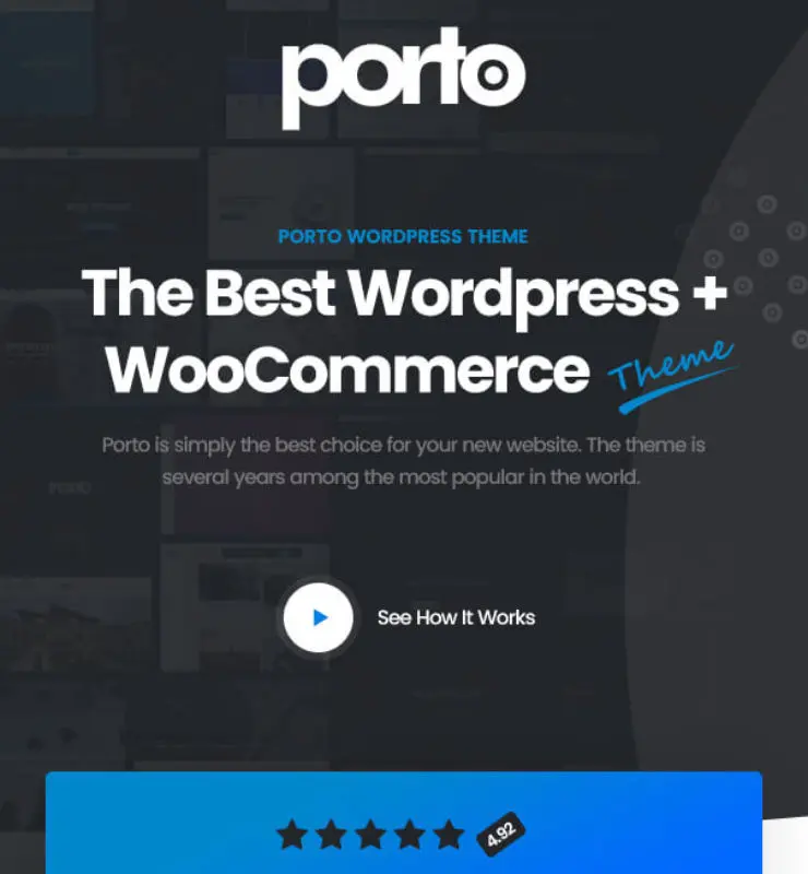Porto! WordPress e-Ticaret Teması