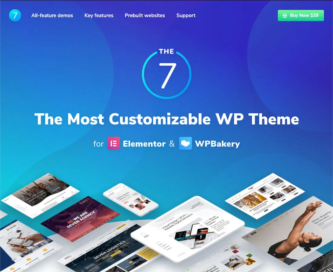 The7! Kurumsal WordPress Teması | WP Kurulum The7! Kurumsal WordPress Teması