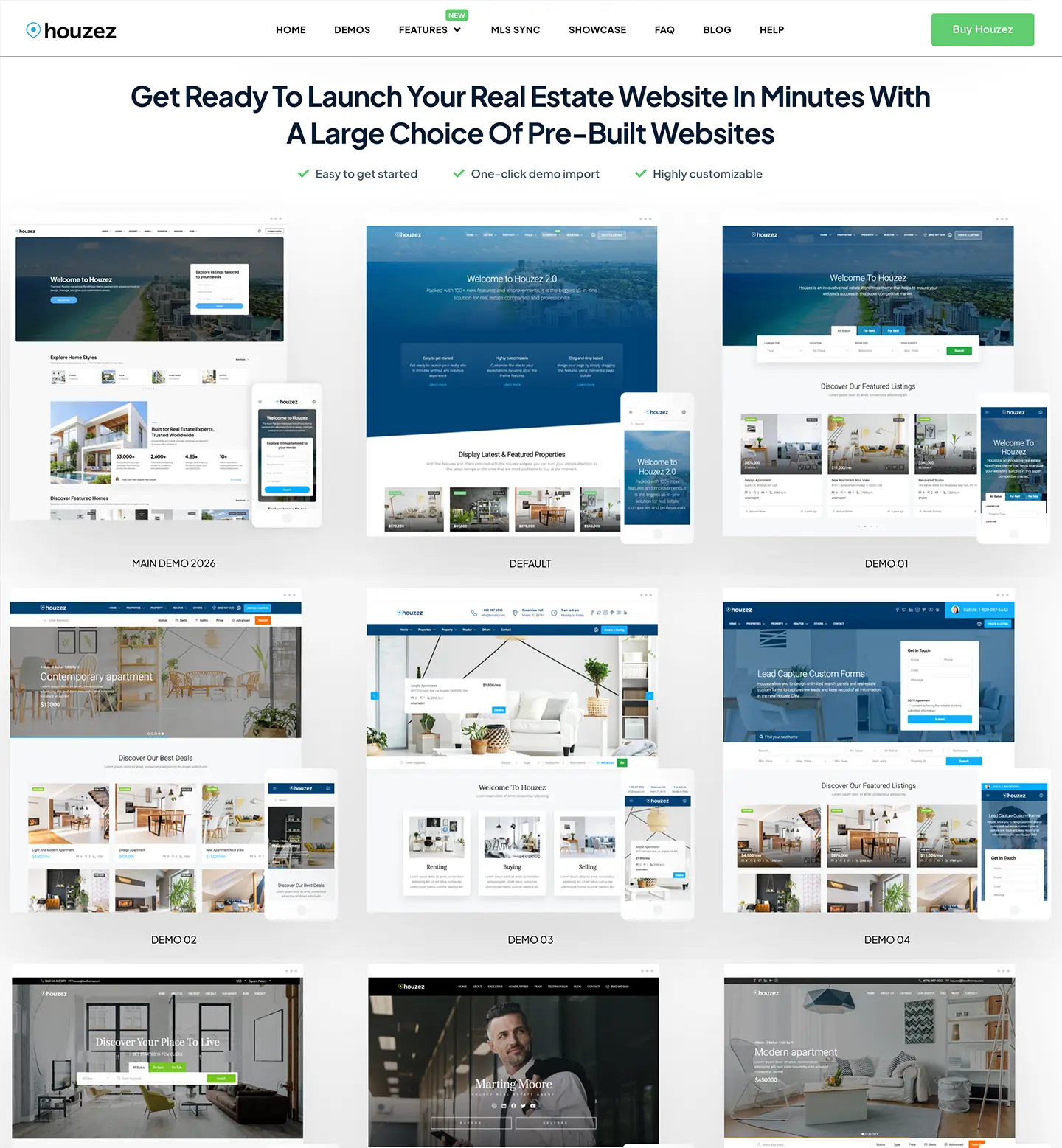 Houzez WordPress Emlak Teması